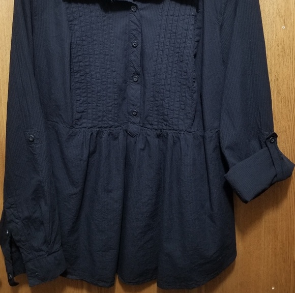 Torrid Military Style Blouse - Picture 4 of 5